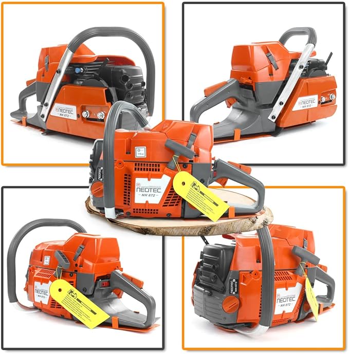 NEO-TEC NH872 28 Inch Gas Chainsaw,71 cc Gasoline Chain Saw Power Head,All Parts Compatible with Husqvarna 372XP