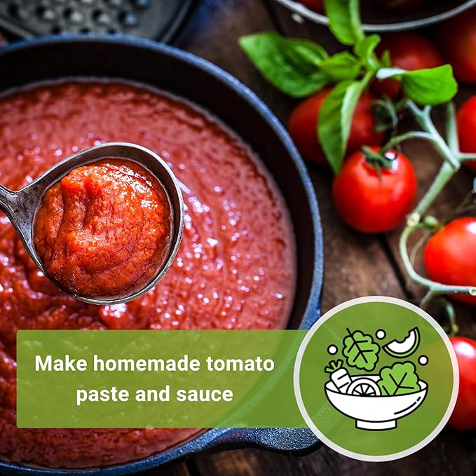 Sow Right Seeds - Roma Tomato Seeds for Planting - Non-GMO Heirloom Packet with Instructions to Plant a Home Vegetable Garden - Classic Medium Red Tomato - Great for Sauce Making (4)