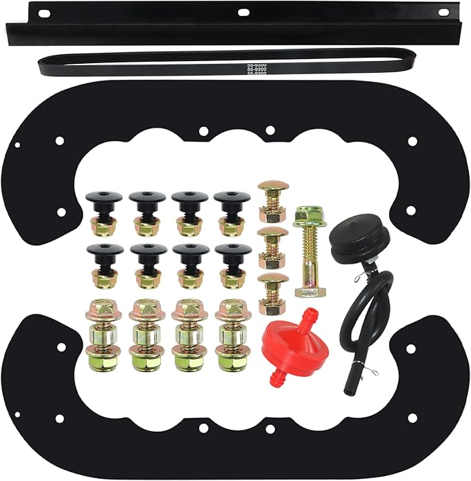 99-9313 Snow Blower Paddles with 55-8760 Scraper 55-9300 Belt Replaces Toro 125-1128, 55-9250, 55-9251, 88-0771 for Toro 38518 CCR2000 CCR2400 CCR2400E CCR2400R CCR2500 CCR3000 Snowthrowers