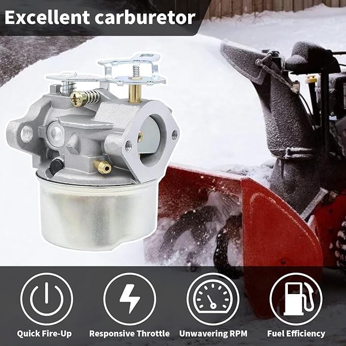 HSSK50 Carburetor for Tecum seh HS50 HSK40 HSK50 HSSK40 HSSK55 for Ariens ST504 ST524 4HP 5HP Engines 521 524 Snowblowers 38040