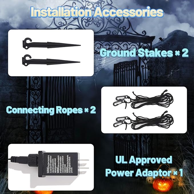 Dearsun 12FT H Giant Halloween Inflatable Ghost with Built-in Red Fire Flame Led Lights Inside, Huge Blow up Ghost Jumbo Scary Spooky Ghost Decor for Party Yard Decoration