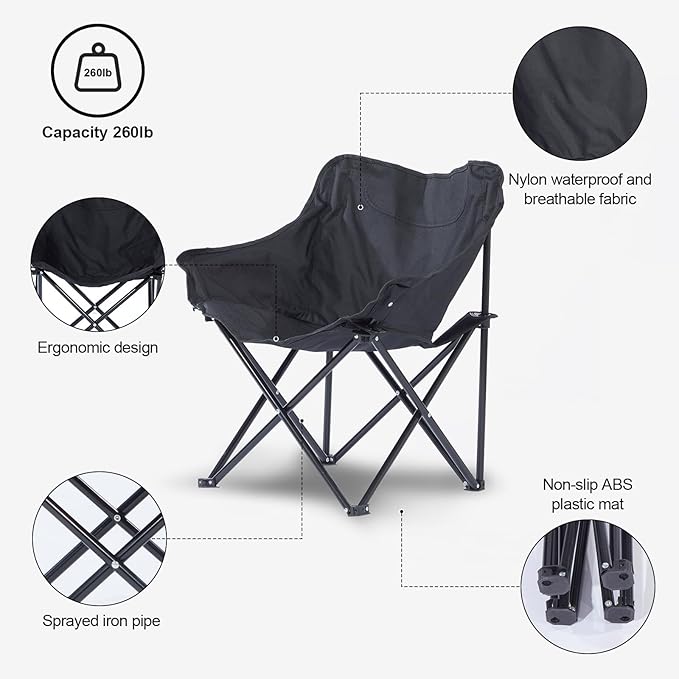 ZONEMEL Full Size Portable Steam Sauna, Personal Home Spa, 1500 Watt 4 Liter Steamer with Remote Control, Timer, Upgraded Portable Chair (Black, 63in-Height)