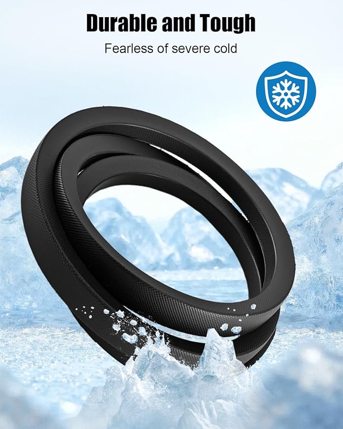 V-Belt Fit for Honda HS521 HS621 Replace 22431-747-003, Snow Blower Deck Drive Belt