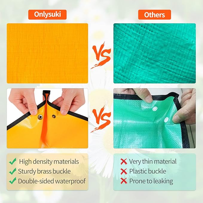 3PCS 39.5" x 31.5" Large Repotting Mat for Indoor Plant Care Control Dirt Portable Potting Tray Gardening Gifts for Women Men