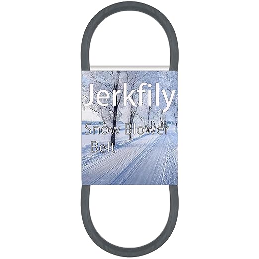Jerkfily (1/2" X 38") 585416MA 585416 Replacement Auger Drive Belt for Craftsman Murray 1695425 Snowblowers Auger Belt