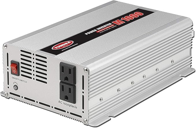 Tundra M Series - Truck Power Inverter - Modified Sine Wave 1000W / 12 Volts DC to 120 Volts AC - M1000