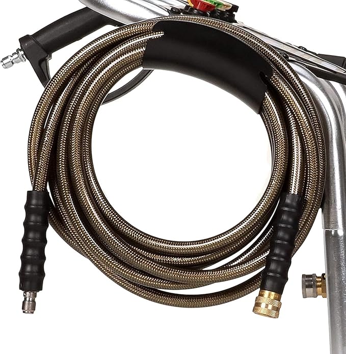 Simpson Cleaning 3400 PSI Gas Pressure Washer, 2.5 GPM Power Washer for Commercial Use, Honda GX200 Engine, 25-Foot Hose, Aluminum Series, 49-State (ALH3228-S)