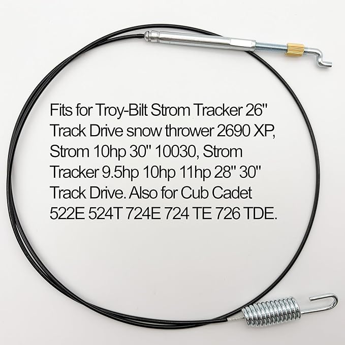 946-0898 Snow Blower Drive Clutch Cable Fit for MTD Cub Cadet Troy Bilt Snowblower Replacement Parts 746-0898