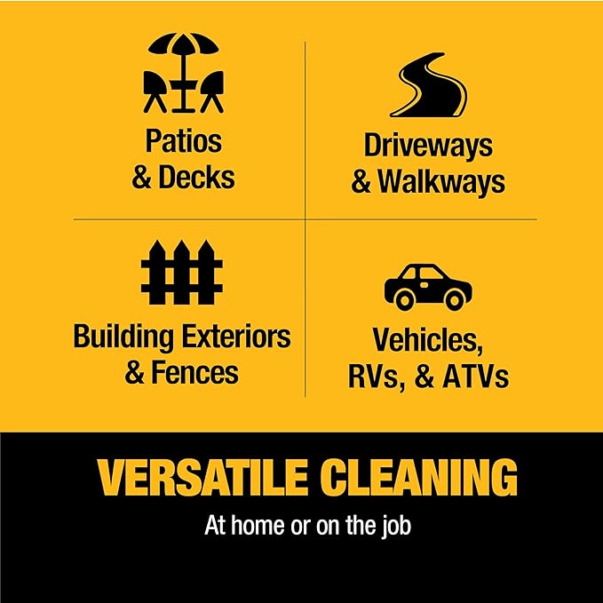 Dewalt 61147S 3300 PSI 2.4 GPM Gas Cold Water Pressure Washer