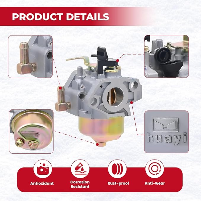 951-11193 Carburetor for MTD Cub Cadet Troy Bilt 951-14024A 751-14024A 751-11193 478-SU 478-SUA 478-SUB series Snow Engines