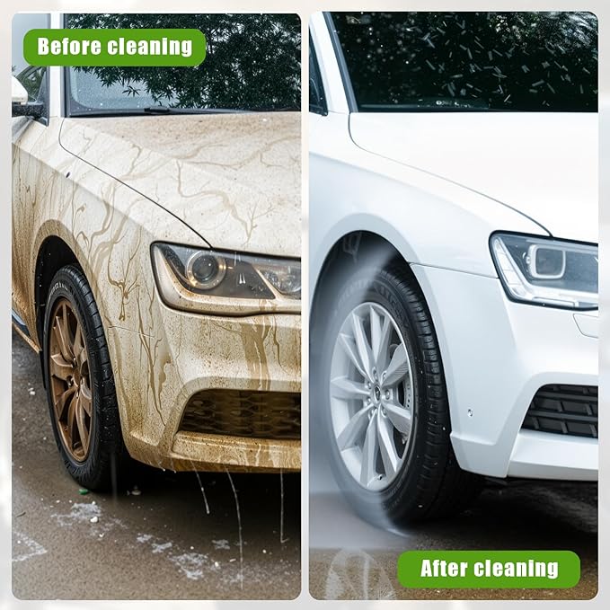 Washer with 4 Quick Connect Nozzles, Cleaning Machine with Foam Cannon
