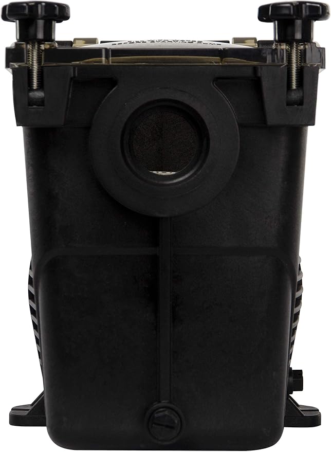Rx Clear Ultimate Niagara 1 HP Pool Pump for Inground Swimming Pools | 56 Frame | 115/230 Volt | 11.4/5.7 Amps | Corrosion Proof | Large See-Through Strainer Cover