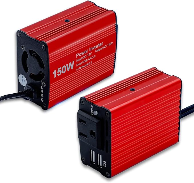 Car Power Inverters 1200W Inverter - 12v DC to 110v AC Converter with AC Outlets USB Type-c Port,Car Power Converter for Truck/Home/Vehicles/Laptop Trip