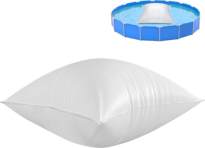 Adnee 4 x 5 Ft PP Weave Rectangular Pool Air Pillow-Inflatable Winterizing Closing Pillow for Above Ground Pools-Cold Resistant Pool Pillows for Closing Winter Support Pool Covers