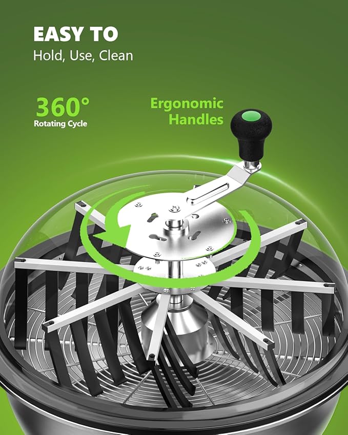 19 Inch Bud Leaf Bowl Trimmer, 19" Trim Bowl with Clear Visibility Dome and Sharp Stainless Steel Blades, for Twist Spin Cutting Buds, Flowers, Leaves, Hydroponics Plants