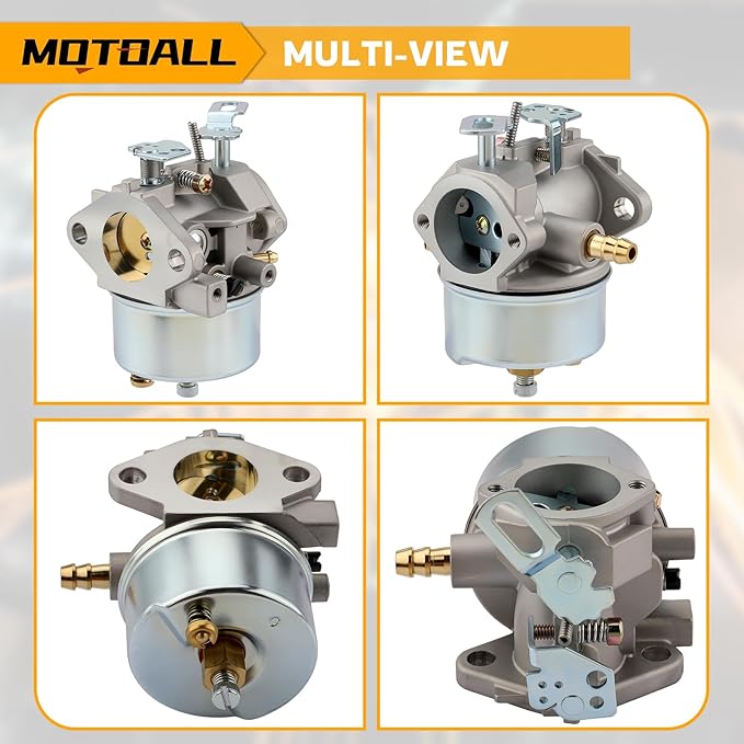 MOTOALL Snow blowers Carburetor 640349 640052 640054 632334A 632334 for John Deere 526 726 732 826 1032 Adjustable Carb HM80-155392P 640058 640058A Carb for Tecumseh 8HP 9HP 10HP Snowblower