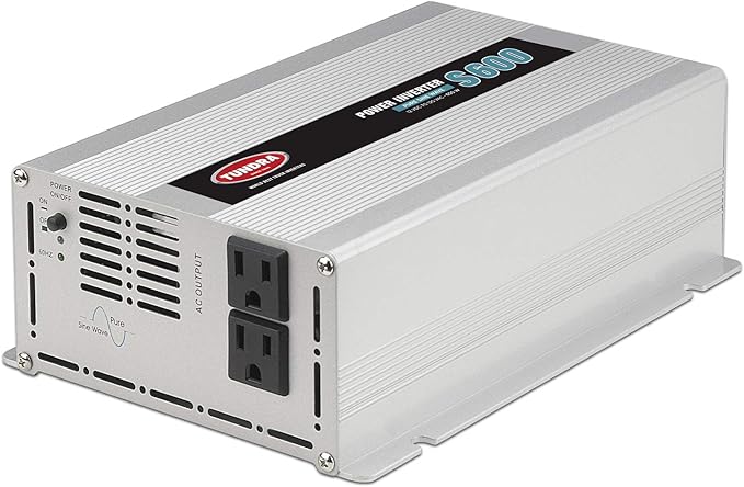 Tundra S Series - DC/AC Truck Power Inverter - Pure Sine Wave 600W / 12V DC to 120V AC - S600