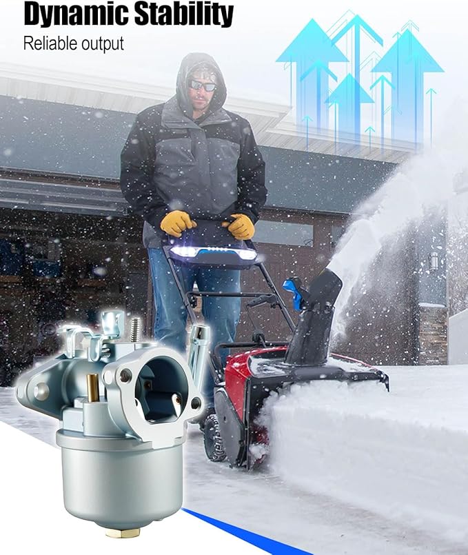 Carburetor Fit for Toro Power Max 8326-OTE 726-OE 38639 38637 38629 38629C 38614 Snow Thrower, Snow Blower Carb Tune Up Kit