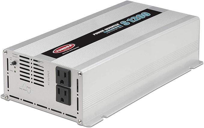 Tundra S Series - DC/AC Truck Power Inverter - Pure Sine Wave 1200W / 12V DC to 120V AC - S1200