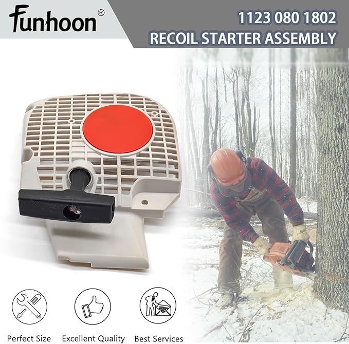 1123 080 1802 Recoil Starter Assembly for Stihl 021 023 025 MS210 MS230 MS250 Chainsaws Pull Start Assembly