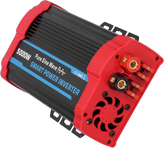 5000W Car Power Inverter DC 12v to 120V AC Converter Fast Pure Sine Inverter Car Adapter