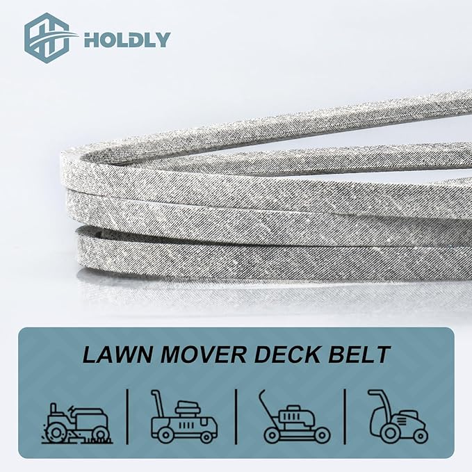 5/8 x 163'' Mower Belt for Husqvarna 522795901 539104335 Dixon 522795901 Exmark 126-2538 Grasshopper 382099 Ferris 5100003 5103395 5103675 5103872 Mower Drive Belt Kevlar Lawn Mower Belt (522795901)