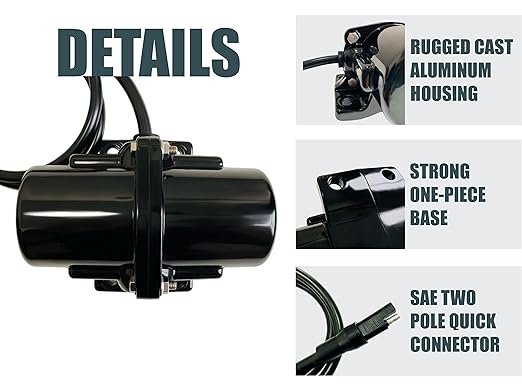 VIB100 12VDC Vibrator Vibration Motor for Salt Sand Spreader and Concrete Mixer 54Hz 100LBS
