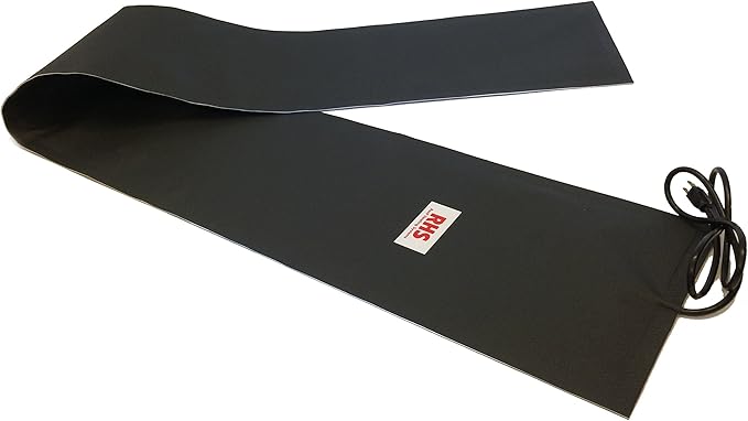 RHS Snow Melting System - Roof and Valley Heater - Snow and Ice Melting Mats - Ice Dam Prevention - Color Black - American Made - Melts 2 Inches of Snow per Hour (20' ft. x 13" in.)