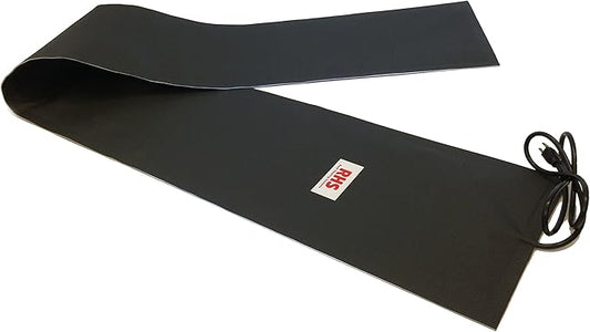 RHS Snow Melting Mats – Roof & Valley Heater for Ice Dam Prevention – American-Made, Black, Melts 2” Snow per Hour (25’ x 13”)