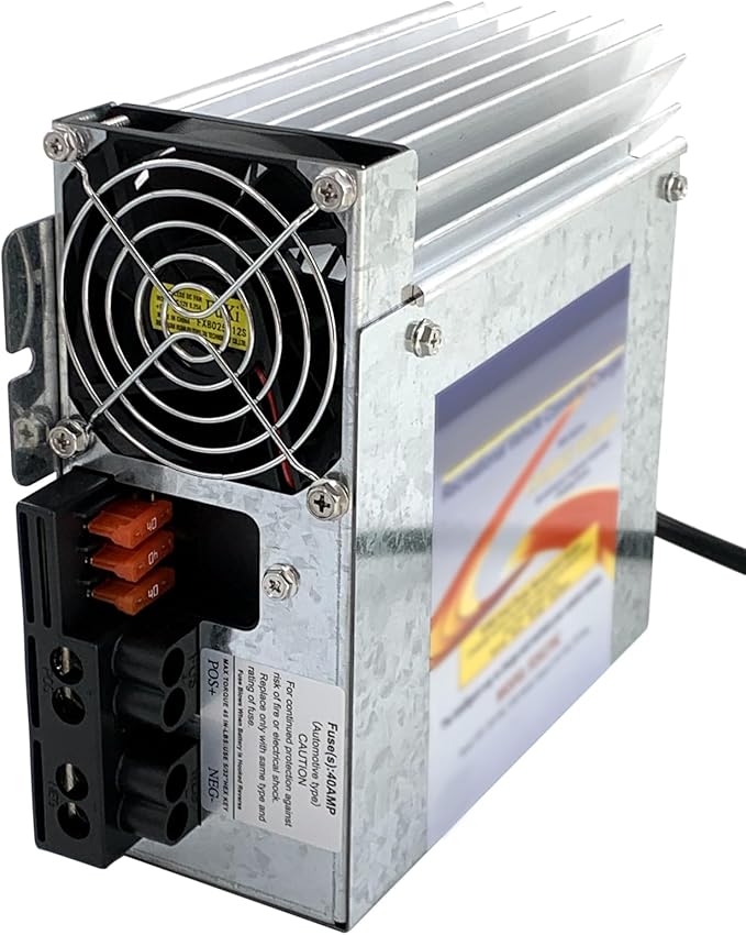 MINJIANG RV Power Converter, PD9270 PD9270V 70Amp RV Inverter Converter Charger with Charge Wizard Inteli-Power 9200 Series Converter/Charger for RV Camper Caravans 120V to 12V