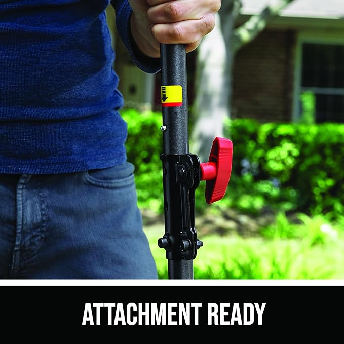 SKIL PWR CORE 40 Brushless 40V 16'' Multi-Head String Trimmer Kit Including Power Head, String Trimmer Attachment, 4.0Ah Battery and Charger- PLT1500C-10