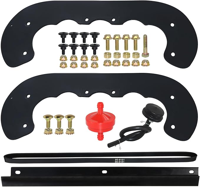 99-9313 Snow Blower Paddles with 55-8760 Scraper Blade, 95-6151 Belt Replaces Toro 99-9313 Paddle Kit, Toro 55-8760 Scraper Blade for Toro CCR 2400, CCR 2450, CCR 3000, CCR 3650 Snowblowers