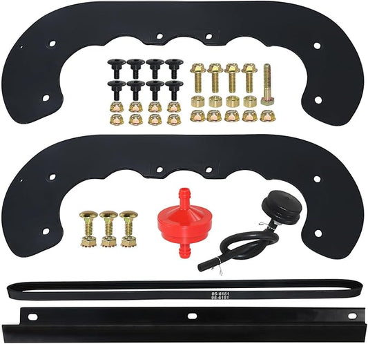 99-9313 Snow Blower Paddles with 55-8760 Scraper Blade, 95-6151 Belt Replaces Toro 99-9313 Paddle Kit, Toro 55-8760 Scraper Blade for Toro CCR 2400, CCR 2450, CCR 3000, CCR 3650 Snowblowers