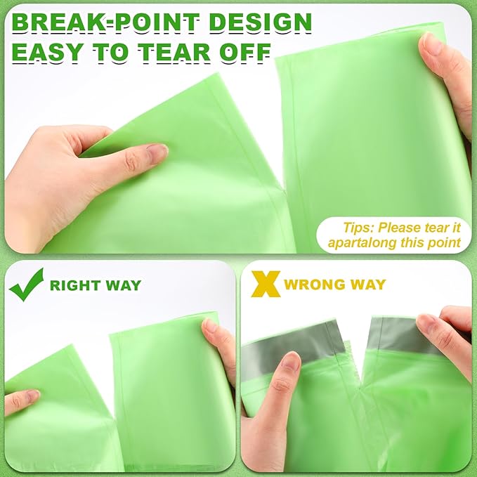 200 Count 13 Gallon Compostable Trash Bags with Drawstring Tall Kitchen Food Scrap Waste Bag Heavy Duty Extra Thick 1 Mil Tear Resistant for Lawn Yard Home Kitchen Office