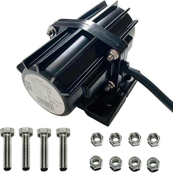 VIB80 12VDC Vibrator Vibration Motor for Salt Sand Spreader and Concrete Mixer 75Hz 80LBS
