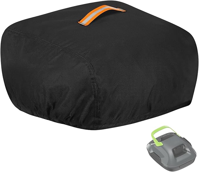 Pool Cleaner Robot Cover for Cordless Robotic Pool Cleaner, Waterproof 600D Heavy Duty Protective Cover for Above Ground Robot Pools Vacuum(Covers Only)