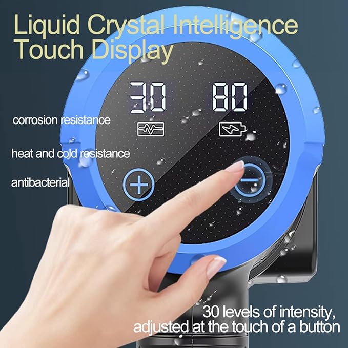 Cordless Pressure Washer, 980PSI Brushless Motor Portable Pressure Washer with 2 x 4.0Ah Batteries, LED Touch Screen, 6-in-1 Nozzle for Watering, Cleaning, Car Washing, Floor Washing