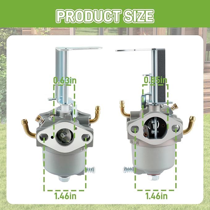 119-1977 Carburetor Kit for Toro Power Clear PC-180 418ZE 418ZR 38587 38272 38282 38452 119-1570 120-4427 119-1928 Snow Thrower Snowblower Fuel Filter Heat Shield
