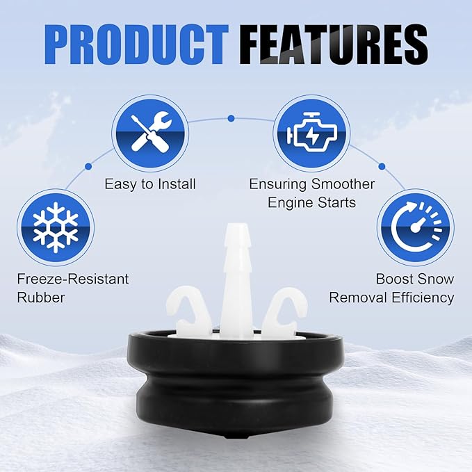 667460 Primer Bulb Compatible with Toro Lawn-BOY 66-7460 44-2750 Stens 120-440 24-1027 CCR-3650 CCR-1000 CCR-2000 FSL90-0071 Snowblower Parts (5 Pack)