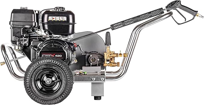 Simpson Cleaning ALWB60825 Aluminum Gas Pressure Washer Powered by Simpson, 4400 PSI at 4.0 GPM 60825