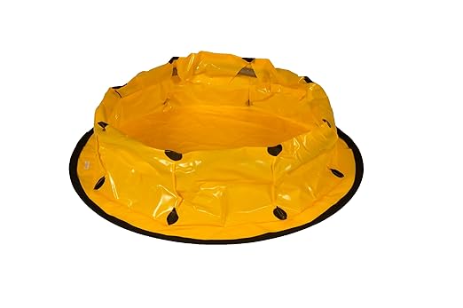 UltraTech 8020 Sprung Steel Polyethylene Ultra-Pop Up Pool, 20 Gallon Capacity, 8" Height