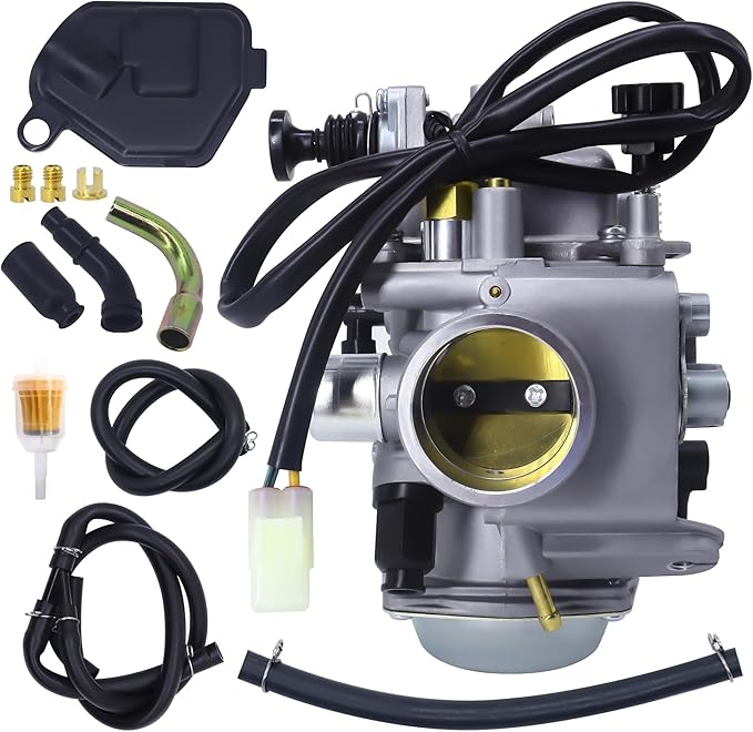 Carburetor Compatible with Honda Foreman 450 TRX 400 450 400FW ATV Carburetor, TRX450ES TRX450FE TRX450FM TRX450S Rancher TRX350 350 ES FE FM TE TM TRX 300 TRX 300 FW