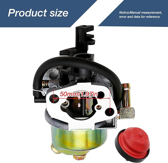 951-15162 Carburetor Assembly Replacement for MTD Troy Bilt Craftsman 165-WU 265-WU 265-WUA 165-WUA 179cc Snowblower