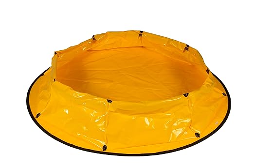 UltraTech 8150 Sprung Steel Polyethylene Ultra-Pop Up Pool, 150 Gallon Capacity, 12" Height