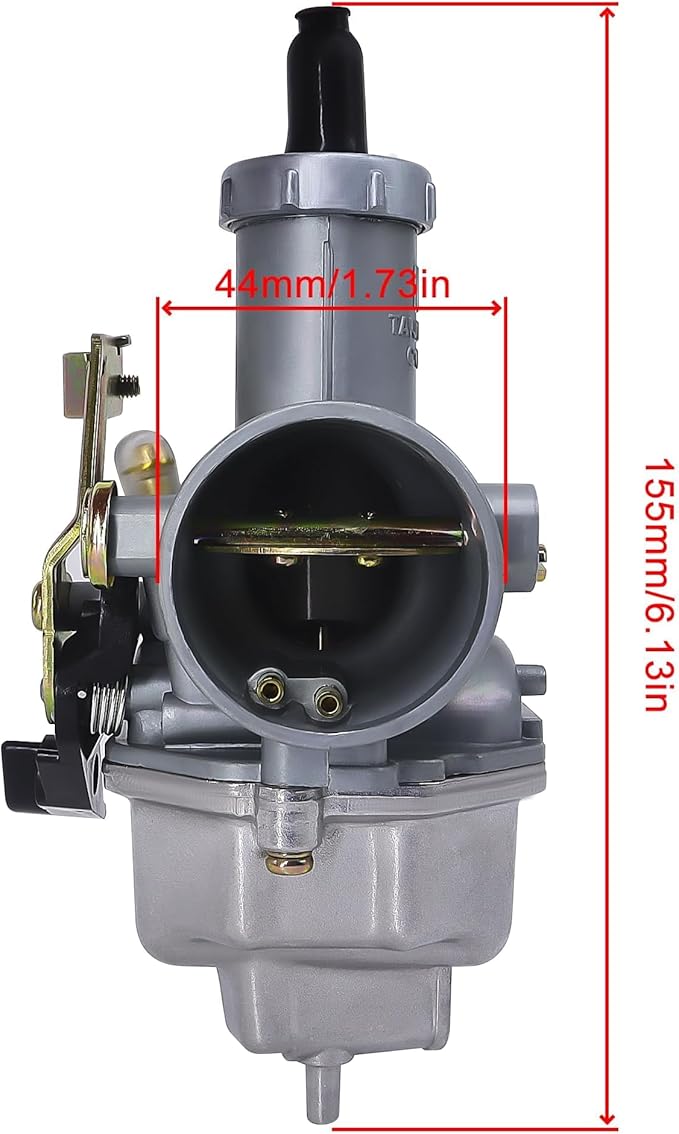 PZ30 30mm Carburetor Carb Compatible with 150cc 175cc 200cc 250cc Cable Choke Dirt Bike ATV Scooter Moped Engines Taotao SunL JCL
