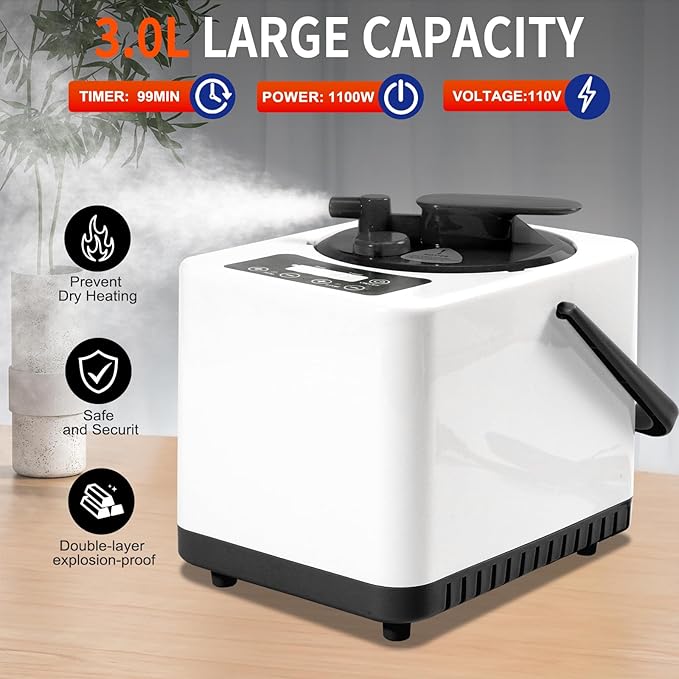 Infrared Red Light Therapy Sauna, Portable Steam and Infrared Sauna for Home, Full Body Sauna Tent for Relaxation, Large Infrared Sauna Box with 660nm Red Light, 3L&1100W Sauna Steamer