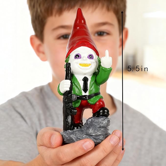 Garden Decor Gnomes Garden Statues Horror Decor White Elephant Gifts for Adults
