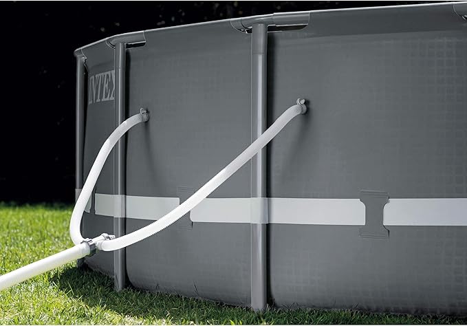 INTEX 26329EH Ultra XTR Deluxe Above Ground Swimming Pool Set: 18ft x 52in – Includes 2100 GPH Cartridge Sand Filter Pump – SuperTough Puncture Resistant – Rust Resistant – Easy to Assemble