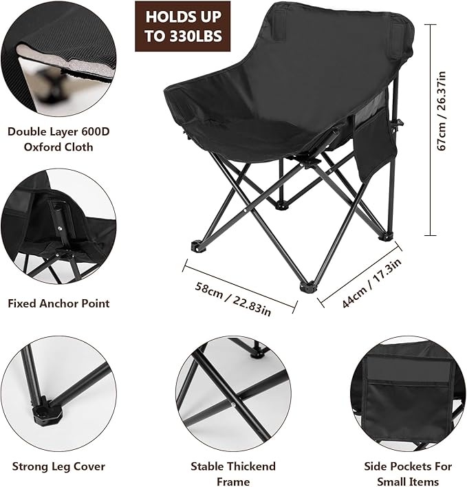 Portable Steam Sauna for Home Spa, Full Size Personal Sauna for Relaxation at Home, Sauna Tent Sauna Box with 3L Steamer, Remote Control, Large Size Folding Chair (Brown)
