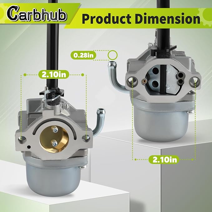 Carbhub 591378 Carburetor Replacement for Snowblower 796321 696132 696133 796322 697351 699958 699966 698455 695918 694952 695919 695330 796323 695920 695328 Generator with Gaskets